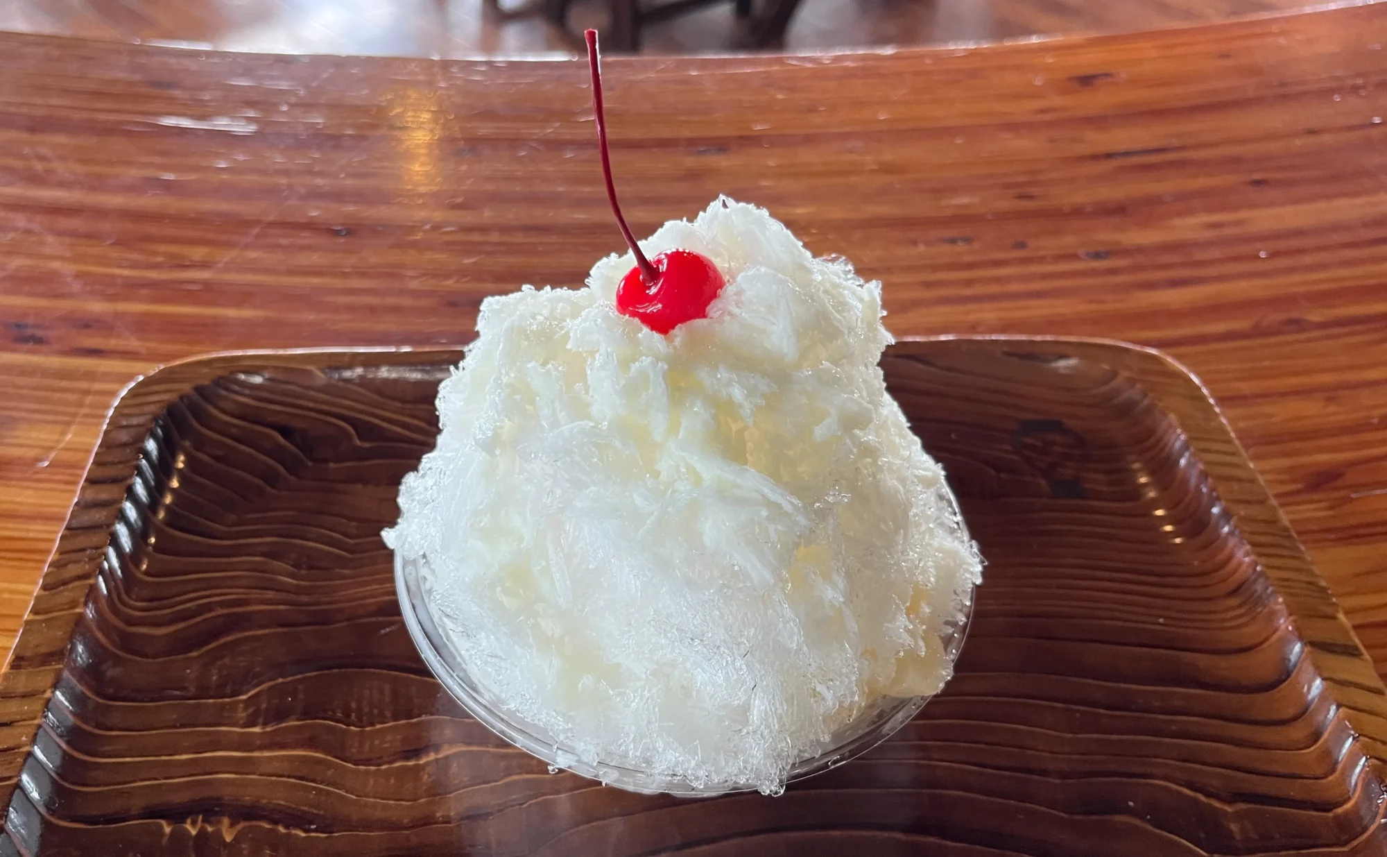 大雪渓かき氷