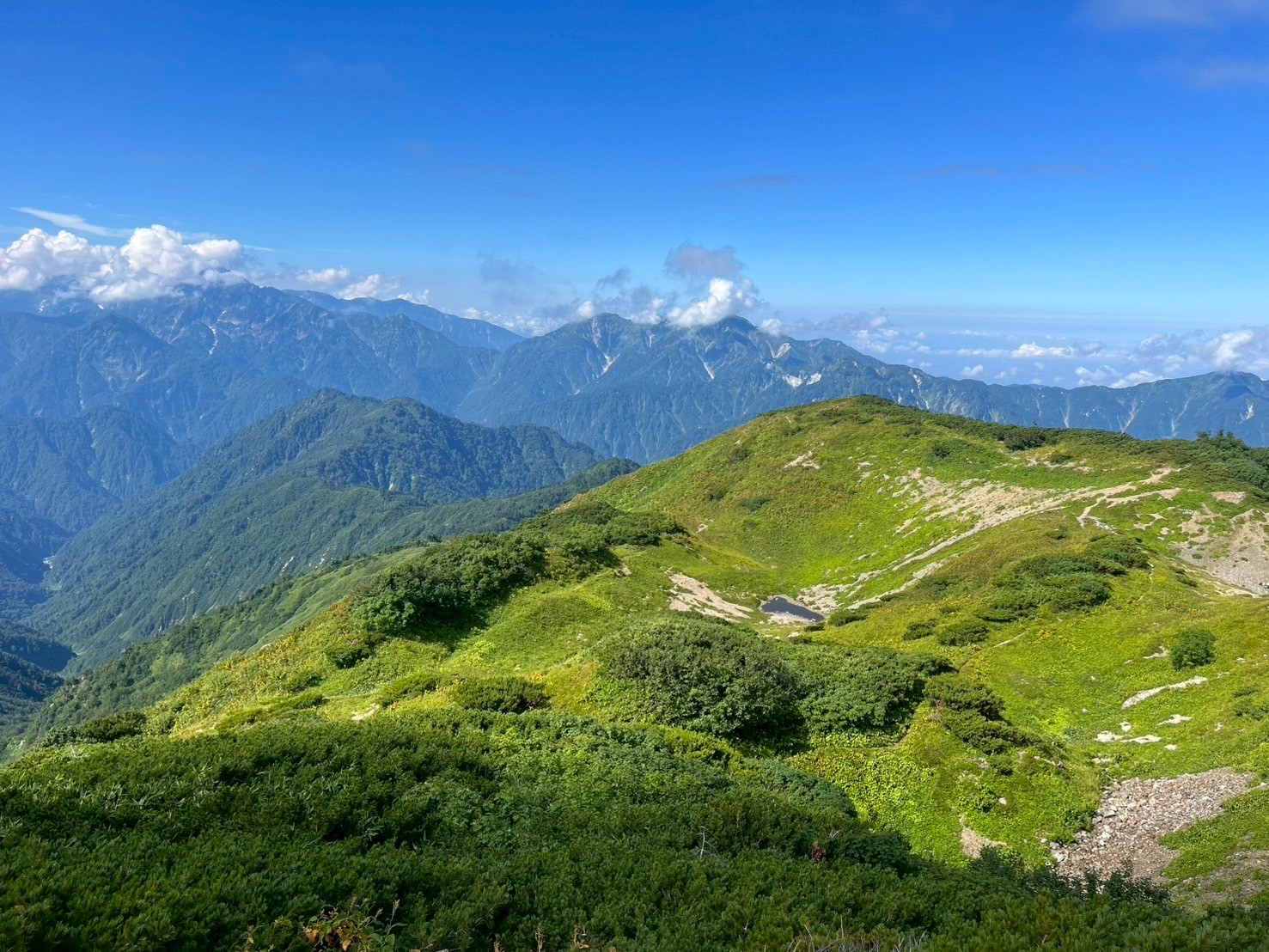 ②清水尾根